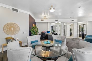 Resident clubhouse with complimentary coffee bar, billiards & foosball